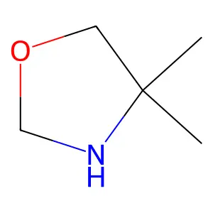 4,4-Dimethyl oxazolidine structure