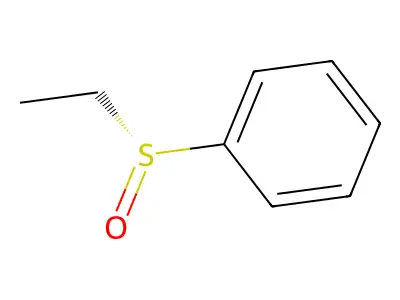 乙基苯基亚砜 structure