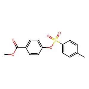 Methyl 4-[(4-methylbenzenesulfonyl)oxy]benzoate structure