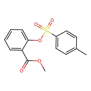 Methyl 2-[(4-methylbenzenesulfonyl)oxy]benzoate structure