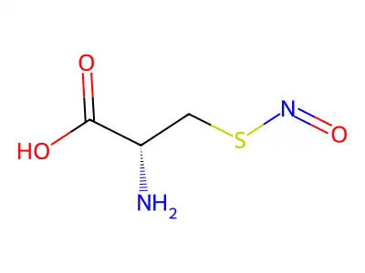 2-Amino-3-nitrososulfanylpropanoic acid structure