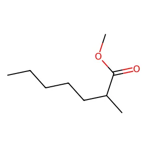 Methyl 2-methylheptanoate structure