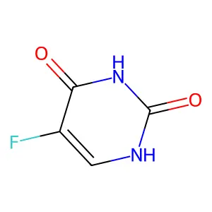 氟尿嘧啶 structure