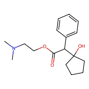 環戊醇胺酯 structure