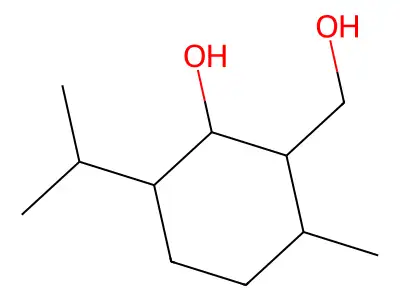 2-(Hydroxymethyl)menthol structure