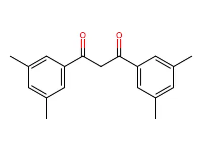 1,3-Bis(3,5-dimethylphenyl)propane-1,3-dione structure