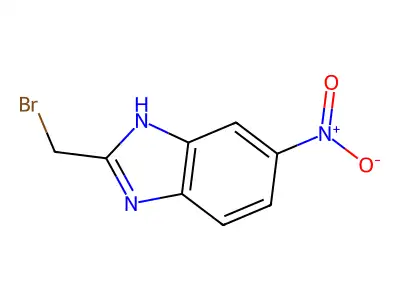 2-(Bromomethyl)-6-nitro-1H-benzo[d]imidazole structure