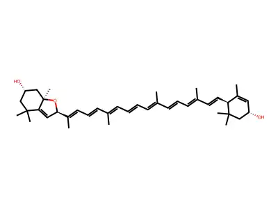 Flavoxanthin structure