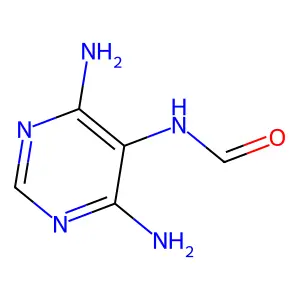 4,6-Diamino-5-formamidopyrimidine structure