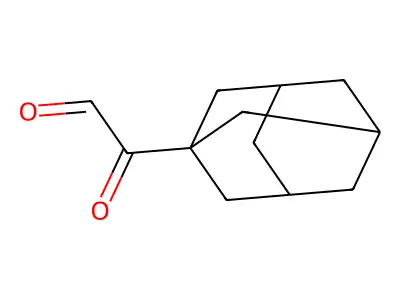 2-(1-金刚烷基)-2-氧代乙醛 structure