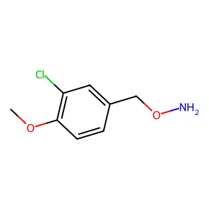 Hydroxylamine, O-(3-chloro-4-methoxybenzyl)- structure