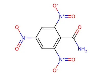 2,4,6-Trinitrobenzamide structure