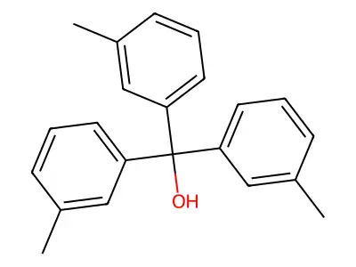 3-Methyl-alpha,alpha-bis(3-methylphenyl)benzenemethanol structure