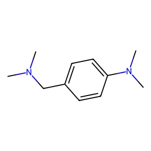 p-(N',N'-Dimethylamino)benzyl dimethylamine structure