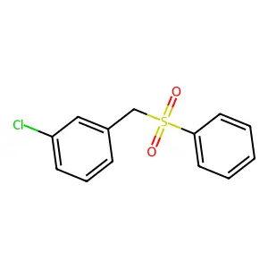 1-[(Benzenesulfonyl)methyl]-3-chlorobenzene structure