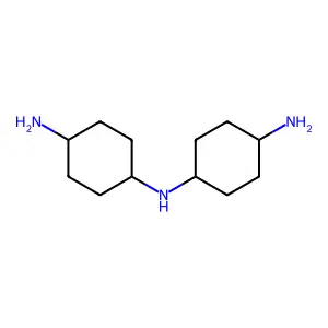 N-(4-Aminocyclohexyl)-1,4-cyclohexanediamine structure