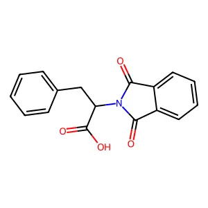 N-Phthaloyl-DL-phenylalanine structure