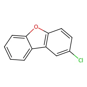2-Chlorodibenzofuran structure