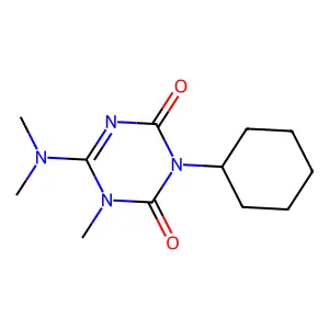 环嗪酮 structure