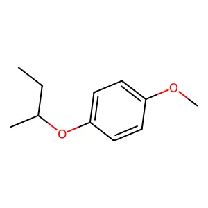 Benzene, 1-methoxy-4-(1-methylpropoxy)- structure