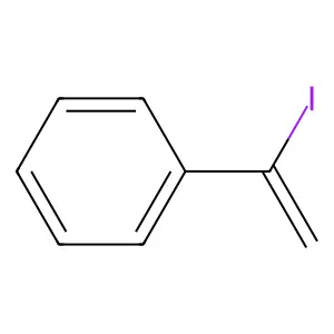 Benzene, (1-iodoethenyl)- structure
