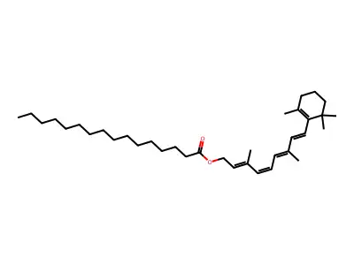 11-cis-Retinyl palmitate structure