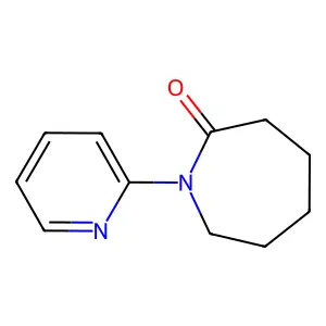 1-(Pyridin-2-yl)azepan-2-one structure