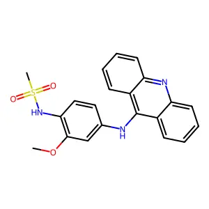 o-Amsacrine structure