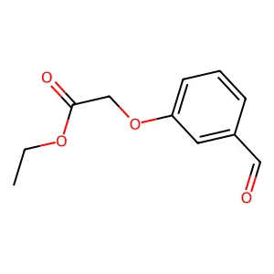 Ethyl 2-(3-formylphenoxy)acetate structure