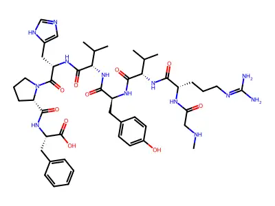 angiotensin II, Sar(1)-Val(5)- structure