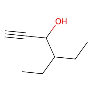 4-Ethyl-1-hexyn-3-ol structure