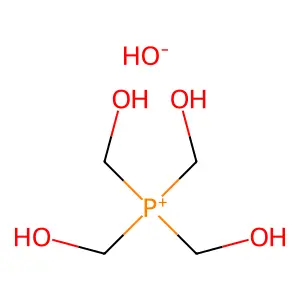 Phosphonium, tetrakis(hydroxymethyl)-, hydroxide (1:1) structure