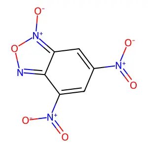 4,6-Dinitrobenzofuroxan structure