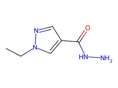 1-ethyl-1H-pyrazole-4-carbohydrazide structure