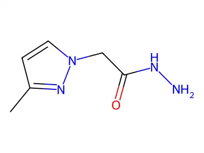 2-(3-methyl-1H-pyrazol-1-yl)acetohydrazide structure