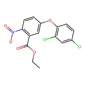 Ethyl 5-(2,4-dichlorophenoxy)-2-nitrobenzoate structure