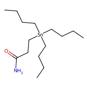3-(Tributylstannyl)propanamide structure