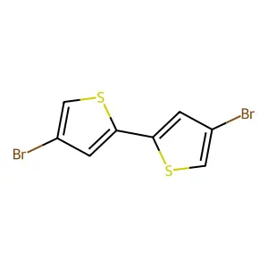 4,4'-Dibromo-2,2'-bithiophene structure