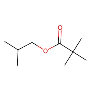 Pivalic acid, 2-methylpropyl ester structure
