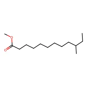 Methyl 10-methyldodecanoate structure