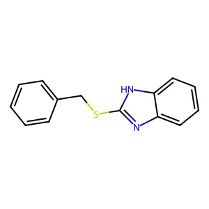2-Benzylthiobenzimidazole structure