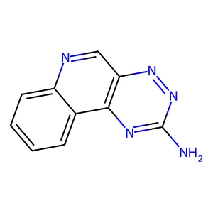 as-Triazino[6,5-c]quinoline, 2-amino- structure