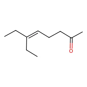 6-Ethyl-5-octen-2-one structure