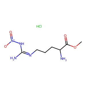 H-D-Arg(NO2)-OMe HCl structure