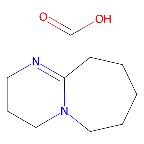 Formic acid, compd. with 2,3,4,6,7,8,9,10-octahydropyrimido[1,2-a]azepine (1:1) structure