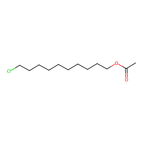 10-Chlorodecyl acetate structure