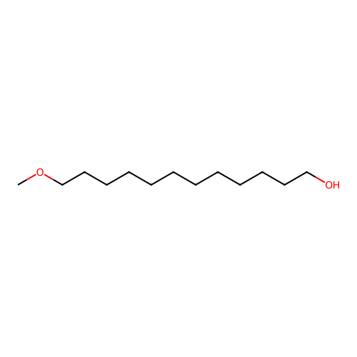 12-Methoxydodecanol structure