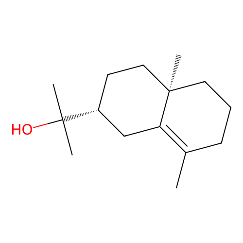 (+)-gamma-Eudesmol structure