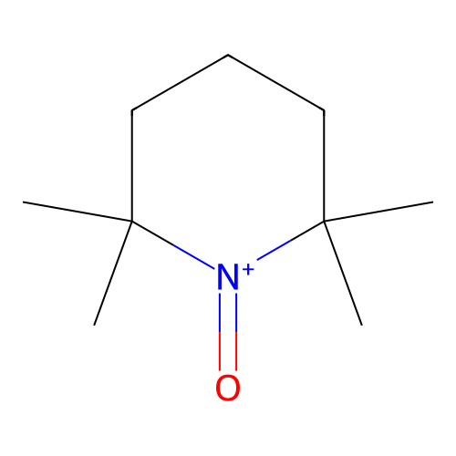 2,2,6,6-Tetramethylpiperidin-1-ium 1-oxide structure