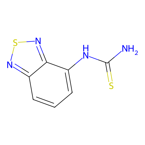 Amino(benzo[c]1,2,5-thiadiazol-4-ylamino)methane-1-thione structure